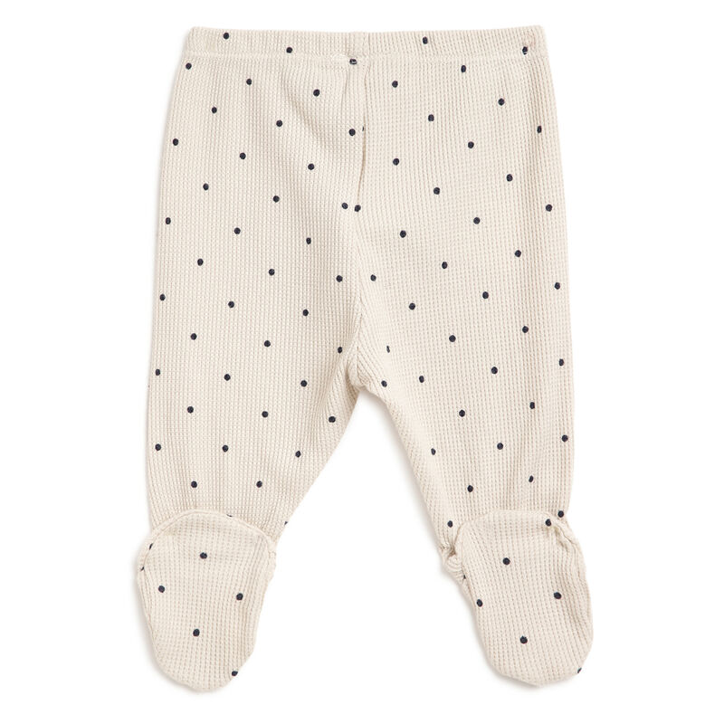 Girls Natural Printed Sweater with Leggings image number 3